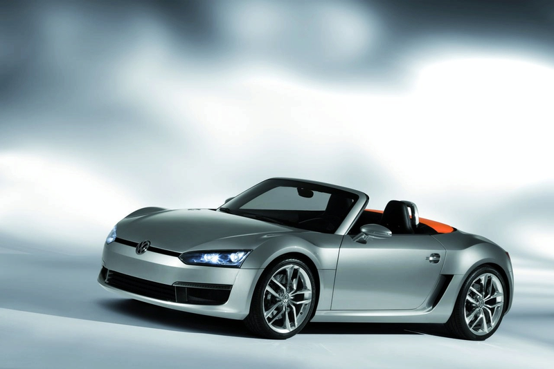 Illustration for article titled VW Bluesport Roadster: The Mid-Engined Diesel Sportscar